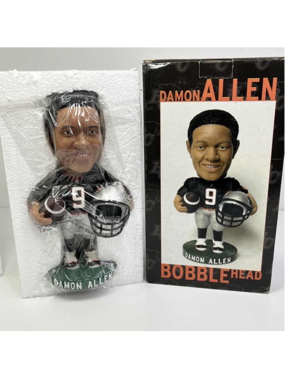 Damon Allen BC Lions Bobble Head CFL Quarter Back CN